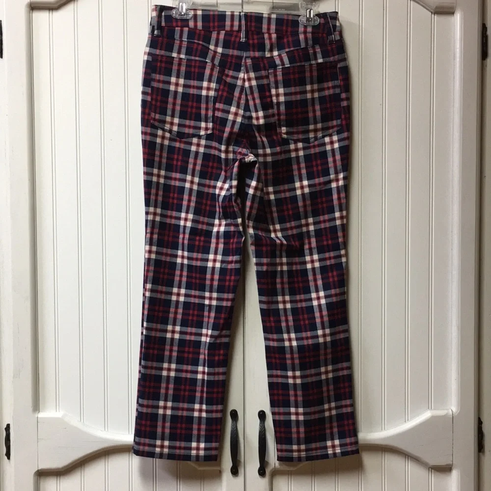 OAT Already Checked Cropped Plaid Pants Punk Ska